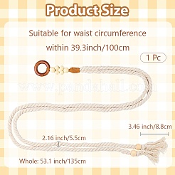 Ceintures corset en coton et cordon ciré&nbsp;AJEW-WH20070-011A