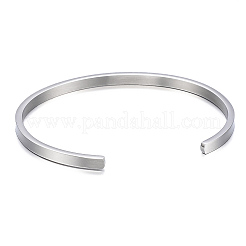 Anlaufgeschützte Armreifen aus Edelstahl 304&nbsp;BJEW-K173-02P