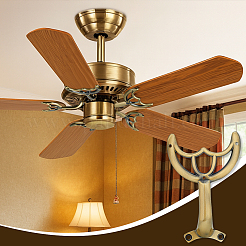 Tiges de support de remplacement pour bras de ventilateur de plafond en alliage&nbsp;FIND-WH0111-799AB