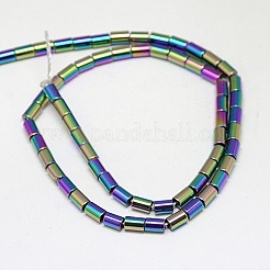 Electroplate non magnetici ematite sintetico fili di perline&nbsp;G-J162-A-08