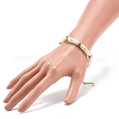 Collana con bracciale in perline simil abs ed ematite sintetica&nbsp;SJEW-JS01240