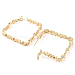 Boucles d'oreilles en laiton&nbsp;EJEW-K264-03G