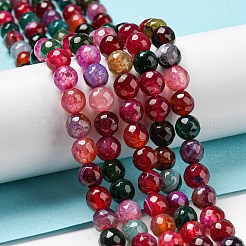 Chapelets de perles d'agate naturelle&nbsp;X-G-C082-A01-15