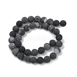 Druzy naturale perline agata fili&nbsp;G-NH0024-A01-10mm