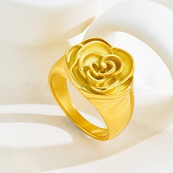 Fingerringe aus 304 Edelstahl für Damen&nbsp;FS-WG04CCB-01