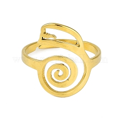 201 verstellbare Ringe aus Edelstahl für Damen&nbsp;RJEW-M008-02G