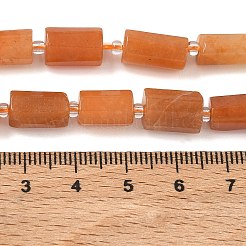 Natürlichen roten Aventurin Perlen Stränge&nbsp;GG-CBA6A1F-A01-8X12MM
