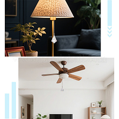 3 rallonge de chaîne de traction pour ventilateur de plafond&nbsp;HJEW-SP0001-73