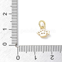 Messing micro pave klar zirkonia charme&nbsp;RB-CBA6830-21G