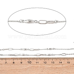 Ovale Ketten aus Edelstahl 304 mit Pferdeaugen-Gliedern&nbsp;CHS-H117-06P