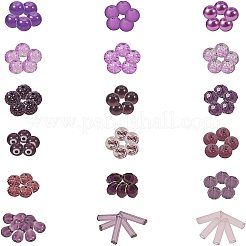 Perles en verre de style mixte&nbsp;DIY-NB0001-14