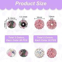 Kit de fabrication de perles en pâte polymère&nbsp;RB-PH0001-59