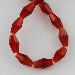 Chapelets de perles en verre&nbsp;GLAA-R026-8x4mm-08