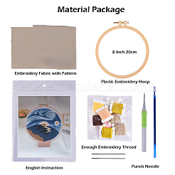 Kit débutant broderie punch&nbsp;DIY-P077-008