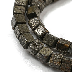 Natürliche Pyrit Perlen Stränge&nbsp;G-F631-K29