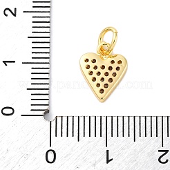 Ottone micro spianare pendenti zirconi&nbsp;KK-S510-49G-04