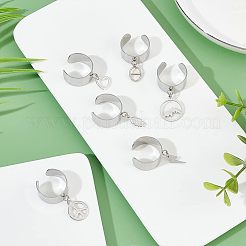Kit para hacer anillos con dijes de diy&nbsp;DIY-UN0003-69