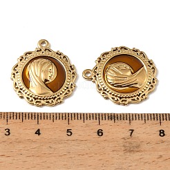 304 Edelstahl-Emaille-Anhänger&nbsp;STAS-I371-22G-03