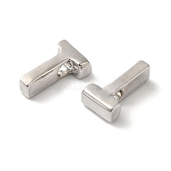 Platinierte Legierungsperlen&nbsp;PALLOY-CJC0001-64P-T