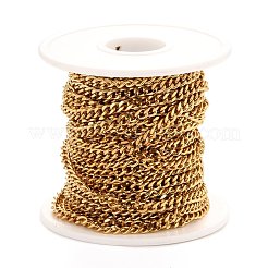 PVD-Vakuumbeschichtung kubanischer Gliederketten aus Edelstahl 304&nbsp;CHS-K016-03A-G