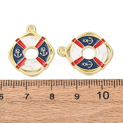 Anhänger aus Ozeanlegierung und Emaille&nbsp;ENAM-B041-01O