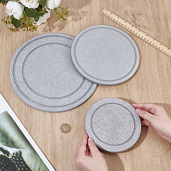 3 Stück 3 Arten Kieselgur Blumentopf-Pads&nbsp;DIY-OC0014-84A