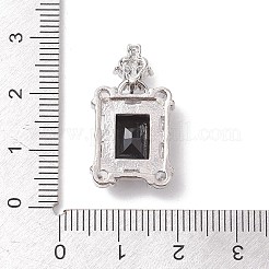 Colgante micropavé cubic zirconia de latón&nbsp;FIND-C047-10P-01