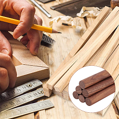 Bastoncini di legno di noce&nbsp;LS-DIY-WH0308-336A