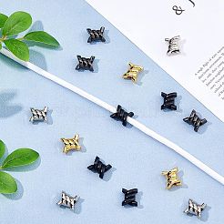 16 pz 4 colori ciondoli per lacci delle scarpe in lega&nbsp;FIND-HS0001-17