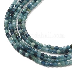 Fili di perline di tormalina blu naturale&nbsp;G-E608-A05-A