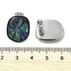 Orecchini a bottone in acciaio inossidabile 304&nbsp;EJEW-C138-03P