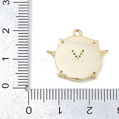 Pendentifs en laiton zircon cubique transparent&nbsp;KK-G545-02G