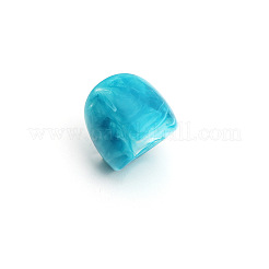 2 Stück Retro-Ring-Set aus Acryl.&nbsp;KY9181
