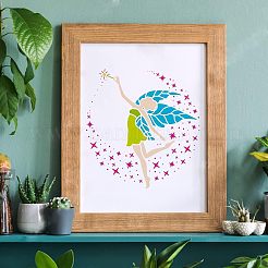 Modelli di stencil per pittura da disegno riutilizzabili in plastica&nbsp;DIY-WH0172-297
