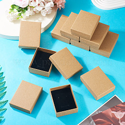12 Stück Schmuckset-Boxen aus mit Kraftbaumwolle gefülltem Papppapier&nbsp;CBOX-TA0001-16