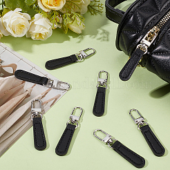 8 Stück Reißverschlussanhänger aus PU-Leder für Handtaschen&nbsp;FIND-CL0002-09B