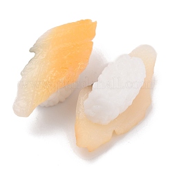 Modello di sashimi di sushi di plastica artificiale&nbsp;DJEW-P012-12