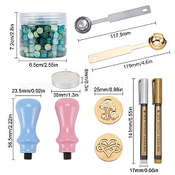 DIY Wachssiegelstempel-Set&nbsp;DIY-CP0003-72