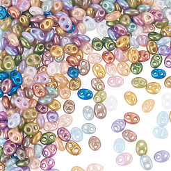 250 pz di perline di vetro colorate metallizzate&nbsp;EGLA-TA0013-76