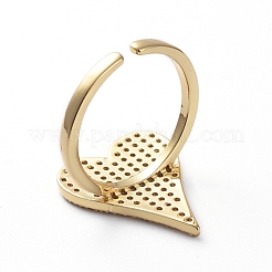 Bagues réglables de manchette en laiton&nbsp;RJEW-G096-02G