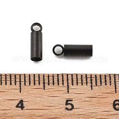 Ionenplattierung (IP) 304 Edelstahl-Kordelenden&nbsp;STAS-L215-09A-EB