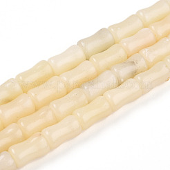 Bianco naturale africano opale perle fili&nbsp;G-T140-86A