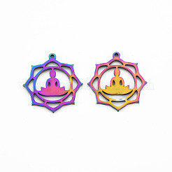 Chakra 201 Edelstahlanhänger&nbsp;STAS-S119-153M