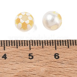 Perles en plastique ABS imprimées pour le sport&nbsp;PL-CBA1C22-03