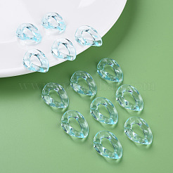 Anneaux de liaison acryliques transparents&nbsp;MACR-S373-108-B07