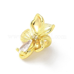 Pendentifs en laiton zircon cubique transparent&nbsp;KK-A236-02G