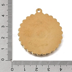 304 Edelstahl-Emaille-Anhänger&nbsp;LS-STAS-E520-02A-G