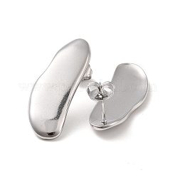 Anlaufgeschützte Ohrstecker aus 304 Edelstahl für Damen&nbsp;EJEW-L272-025P