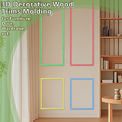 25 modanatura per soffitto in legno&nbsp;AJEW-OC0016-05E