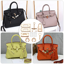 2 Satz Taschenverschluss-Set aus Legierung&nbsp;FIND-WR0006-89